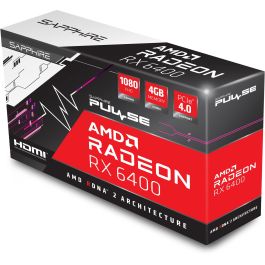 Sapphire 11315-01-20G Radeon RX 6400 Pulse LP GDDR6 4GB 1 Ventilador
