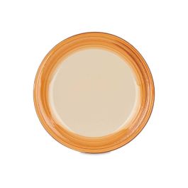 Plato Llano Gres Cenefa 3D Marron 27Cm Vessia (24 Unidades) Plato Llano Gres Cenefa 3D Marron 27Cm Vessia (24 Unidades)