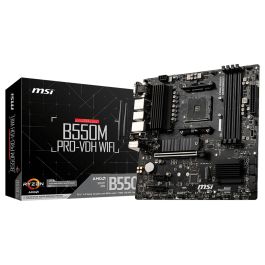 MSI Placa Base B550M PRO-VDH WiFi 911-7C95-008 AMD AM4 DDR4 Micro ATX con Wi-Fi Precio: 268.49999946. SKU: S7154213