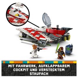 LEGO Star Wars 75388 Caza Estelar Jedi Bob con 2 Minifiguras y Droide Servo