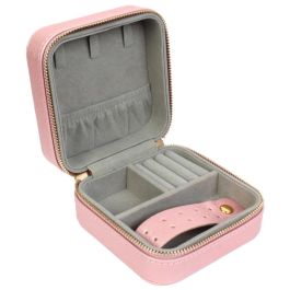 Home Deco Factory Joyero Viaje Colección Pour Elle Compartimentado Colores Surtidos