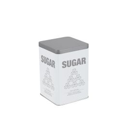Bote de metal para cocina Sugar 10.5x15 cm Quttin (12 Unidades) Bote de metal para cocina Sugar 10.5x15 cm Quttin (12 Unidades)