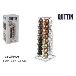 Quttin Soporte Organizador de Cápsulas de Café para 24 Unidades, 12,5 x 11,2 x 30 cm (6 Unidades) Precio: 38.50000022. SKU: S2201899
