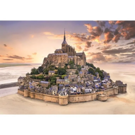 Clementoni Rompecabezas Compacto 1500 piezas Mont Saint-Michel - CLE8005125317301
