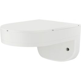 Hanwha Techwin SBP-160WMW1 - Montura de Pared para Cámara IP Wisenet, Exterior, Blanco, Aluminio/PC, Compatible con Serie XND/XNV-C