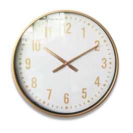 Reloj de Pared Versa Metal Cristal Madera MDF 4,5 x 60 x 60 cm Precio: 51.98999982. SKU: B125TS2VSD