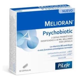 PILEJE Melioran Psychobiotic 30 Cápsulas para Estrés y Ansiedad con Vitamina B6 y Probióticos Precio: 32.5900003. SKU: B1GGHYXFSF