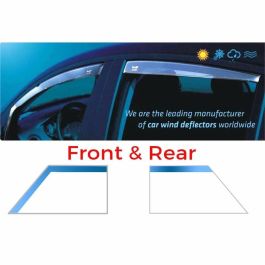 Deflector de viento HEKO HO10257 AUDI Q2 4 Piezas
