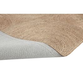 DKD Home Decor Alfombra Boho de Yute Natural Antideslizante 230 x 160 cm