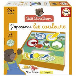 Educa EDU8412668198777 Juego Educativo para Niños: Aprendo Colores con Osito pardo