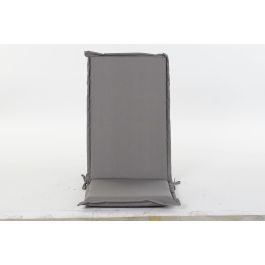 DKD Home Decor Cojín de Silla Boho Exterior Poliéster Gris/Negro 4 x 115 x 42 cm Resistente UV