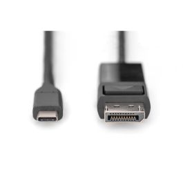 Digitus Cable USB-C a DisplayPort Bidireccional 8K 2m - Conector Macho a Macho, Soporta 7680x4320 y 165Hz