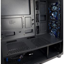 Inter-Tech CXC2 Blue Midi Torre Sin Fuente de Alimentación
