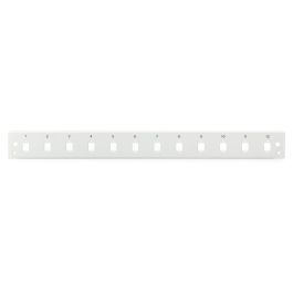 Digitus LWL Spleißbox Frontblende 1HE 12xLC DX schnellversch Panel frontal Gris 12 Puertos LC DX
