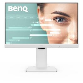 BenQ GW2486TC Monitor 23.8" Full HD IPS, USB 3.2 Gen 1, Altavoces, Montaje VESA, Blanco - 9H.LMLLB.QBE