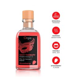 Set Erótico Sexy Theraphy Strawberry Orgie