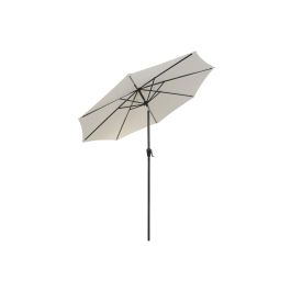 DKD Home Decor Parasol para Terraza y Jardín Marfil 265 x 250 x 265 cm