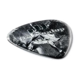 Dunlop Pack 72 Púas Guitarra Genuine Celluloid Classic Negro Perlado - Grosor Heavy