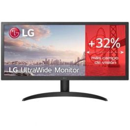 Monitor Profesional Ultrapanorámico LG UltraWide 26WQ500-B 25.7"/ WFHD/ Negro Monitor Profesional Ultrapanorámico LG UltraWide 26WQ500-B 25.7"/ WFHD/ Negro