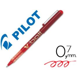 Rotulador Pilot Roller V-Ball Rojo 0.7 mm 12 unidades Precio: 21.7195003751. SKU: S8422375