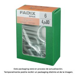 Fadix Hembrilla Abierta Cinc 4,5x80mm - Caja con 6 Unidades