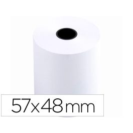 Rollo Sumadora Q-Connect Termico 57 mm Ancho X 48 mm Diametro Sin Bisfenol A 10 unidades Precio: 10.89. SKU: B1F9K58PRC