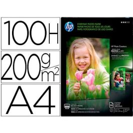 Papel Fotográfico HP Everyday Q2510A/ DIN A4/ 200g/ 100 Hojas Precio: 27.50000033. SKU: B15QFVJ6AK