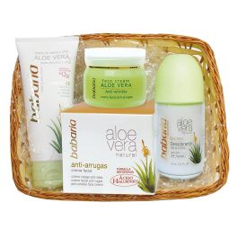 Babaria Aloe vera crema 225 ml + desodorante roll-on crema de manos + 100 ml Precio: 12.50000059. SKU: B13YRDWNFG