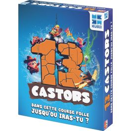 Megableu Juego de mesa Carrera de castores MEG3760046783486 con predicciones y bonificaciones Idioma francés