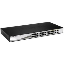 D-Link DGS-1210-26/E Switch Smart Plus 26 Puertos Gigabit (24x RJ-45, 2x SFP) con Routing Layer 3 Estático