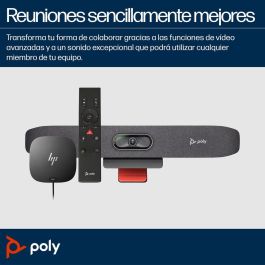 Poly Studio R30 Barra de Vídeo Personal 4K UHD, Certificada para Zoom y Microsoft Teams, Color Arena Poly Studio R30 Barra de Vídeo Personal 4K UHD, Certificada para Zoom y Microsoft Teams, Color Arena