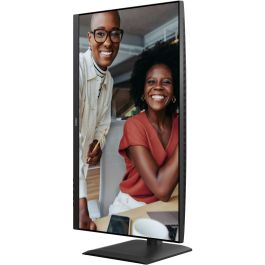 AOC U27E4CV Monitor 27 Zoll 4K UHD LED IPS, 3840x2160, 60Hz, USB-C (90W PD), HDMI 2.0, DisplayPort 1.4, RJ45, USB Hub, Negro