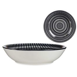 Plato Hondo 20Cm Circulo Etnico Negro Vessia (24 Unidades) Precio: 61.68999991. SKU: B18GMYJJHY