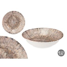 Plato Porcelana Hondo 21Cm Explosion Vessia (24 Unidades)