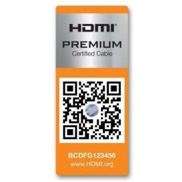 Aisens Cable HDMI V2.0 Premium Alta Velocidad HEC 4K@60Hz 18Gbps A-M - A-M Negro 0,5M