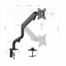 Soporte para Monitor y TV Aisens DT32TSR-139/ hasta 8kg