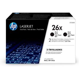 HP Toner Negro Laserjet Pro M402Dn, M402N, M402D, M426Dw, M426Fdn, M426Fdw - 26X Pack 2 Precio: 431.4999997. SKU: S8409764