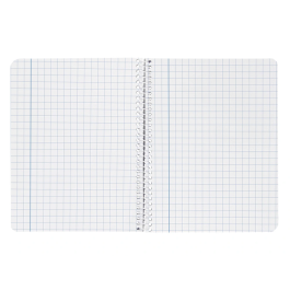 Liderpapel Cuaderno Espiral Cuarto Tapa Dura 80 Hojas Cuadro 8mm 75gr Colores Surtidos