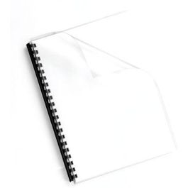 Tapa De Encuadernacion Fellowes Din A4 Polipropileno Negro 500 Micras Pack De 100 Unidades