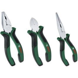 Bosch BOS4059952655857 Juego de 3 Alicates: universales, punta larga, corte diagonal, duraderos, ergonómicos Precio: 41.68999945. SKU: B1JHYWQ9WH