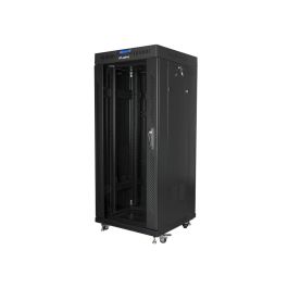 Lanberg free standing rack 19inch cabinet 27U 600x600 glass door LCD flat pack black Rack o bastidor independiente Precio: 471.89000056. SKU: B1KM48M3GW