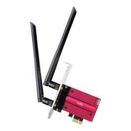 Cudy BE9300 Adaptador WiFi 7 PCIe para PC, Interno e Inalámbrico, Bluetooth 5.4, 5765 Mbps, Banda Triple (2.4/5/6 GHz), Antena Externa 2x2, Compatible con Windows 11 Precio: 62.68999957. SKU: B19MHASV8P