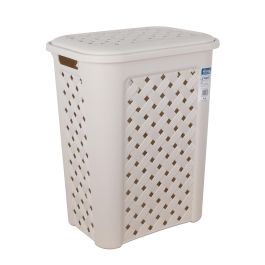 Tontarelli Pongotodo C/Tapa 30 L Arianna Angora 37.5x27.5x47 cm (6 Unidades)