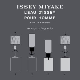 Issey Miyake L'Eau d'Issey Pour Homme Eau de Parfum para Hombre, Recargable 150 ml – Frescura Marina Acuática Amaderada con Pimienta Sichuan y Cedro Issey Miyake L'Eau d'Issey Pour Homme Eau de Parfum para Hombre, Recargable 150 ml – Frescura Marina Acuática Amaderada con Pimienta Sichuan y Cedro