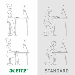 Taburete Ergonómico Leitz Ergo Cosy Active Amarillo Plástico