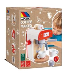 Máquina de café de madera con 8 accesorios Máquina de café de madera con 8 accesorios Precio: 22.49999961. SKU: S2412253
