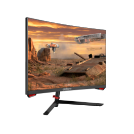 (Dhi-Lm24-E230C-A5-V2) Dahua Monitor Gaming Curvo 24" Fhd Eled / 1920*1080 / 300Cd/M2 / 165Hz / H178/V178 / Wide Color Gamut / Hdmi×2 / Dp / Audio Out