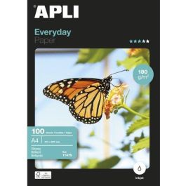 Papel Inkjet Apli Foto A6 (10X15) 180G 100H Glossy (Everyday) Precio: 14.577354. SKU: B1H9KKP4RJ