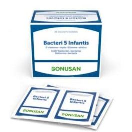 BONUSAN Bacteri 5 Infantis, Probiótico para bebés y niños pequeños, 5 cepas, 28 sobres Precio: 42.9899998. SKU: B14RPYZKP5