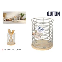 Inde Soporte Utensilios Lua Quttin, Organizador de Cocina, 13.5 x 13.5 x 17 cm (12 Unidades) Precio: 74.5239. SKU: B1JVX8DF6A